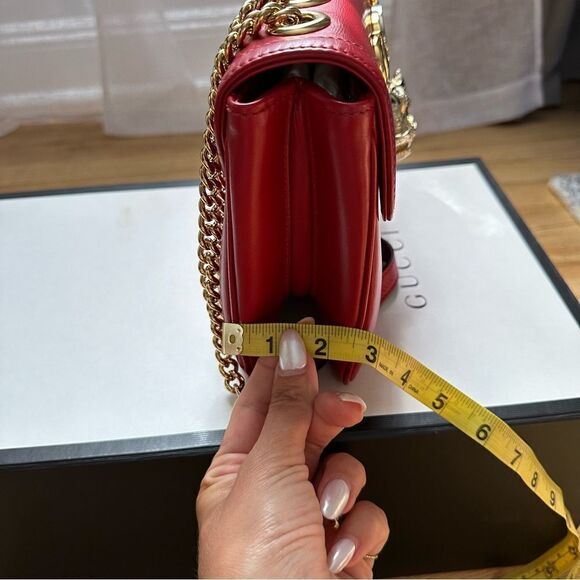 Gucci Med Rajah Red Shoulder Bags - Picture 13 of 16